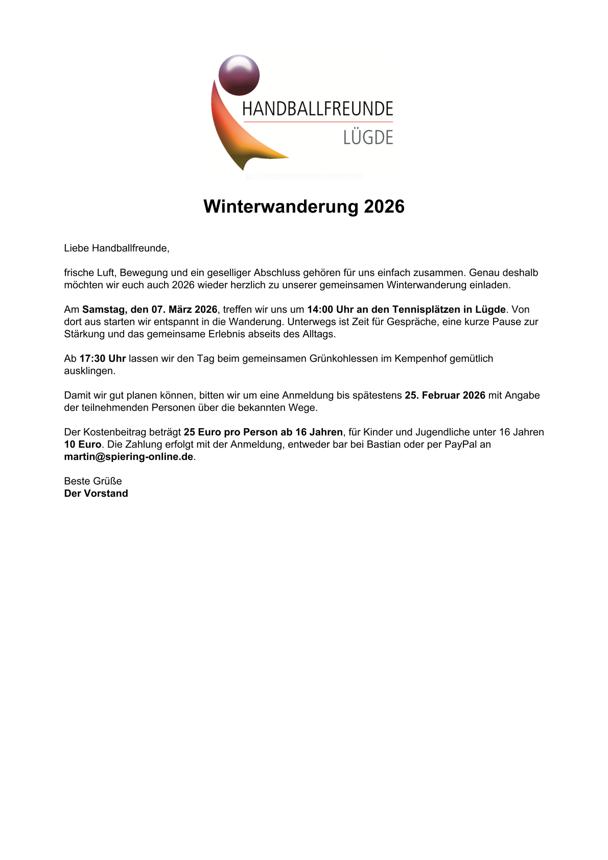 Winterwanderung 2026